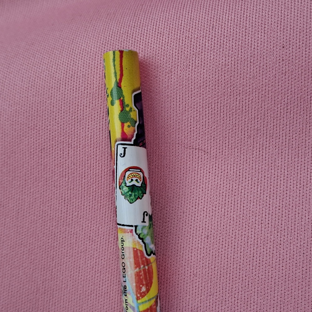 Lego Batman Yellow Pencil with Red Eraser (LEGO) - Picture 3 of 3